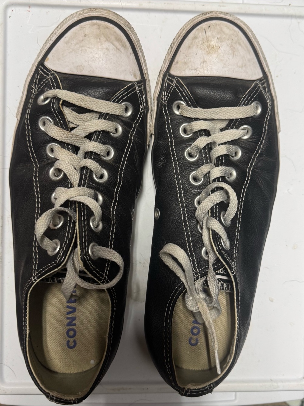 Men’s leather converse